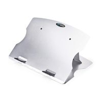 EHO Laptop Stand, Ergonomic Aluminum Portable Notebook Holder, Laptop Cooler Stand Tablets Compatible with Up to 17", Adjustable Laptop Riser with 6 Steps Height Angles