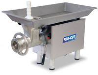 PRO-CUT KG-22 Meat Grinder, 1 hp Motor, Stainless Steel Construction, Washerless Grinding System