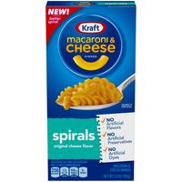 Kraft Spirals Macaroni & Cheese Dinner (5.5 oz Box)