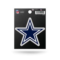 Rico Industries NFL Dallas Cowboys Die Cut Team Logo Short Sport Sticker