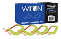 Wilton 11114 Spark-Duty 400CS Hi-Vis C-Clamp Kit