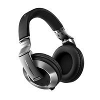 Pioneer DJ DJ Headphone, Silver, 1.6 m twist-sheathed straight cable (HDJ-2000MK2-S)