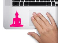 Buddha Statue Symbol Decal Funny Laptop Skin Macbook Trackpad Keypad Sticker Window