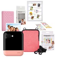 Polaroid POP 2.0 2 in 1 Instant Print Digital Camera (Pink) Starter Kit with Soft Case