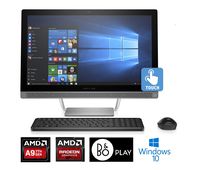 HP Pavilion 24-b010, 23.8 Full HD Touch-screen, AMD A9, 8GB, 1TB, All-in-One (Renewed)