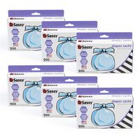 Sassy Sassy Disposable Diaper Sacks 1200Count, Blue, One Size