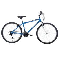 Piranha 21 Speed Rigid MTB, 26 inch wheels, 18 inch frame, Men's Bike, Blue