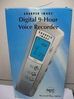 Sharper Image Cx602 Mp3 Handheld Digital Voice Recorder