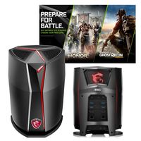 MSI Vortex G65VR SLI-091 (i7-6700K, 64GB RAM, 1TB NVMe SSD + 1TB HDD, NVIDIA GTX 1070 SLI 16GB, Windows 10) VR-Ready Compact Gaming Desktop