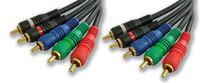 Lynn Electronics RGBLR-RCA-12 12-Feet 5 RCA RGB Component Video with Left and Right Audio Cable