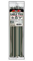 Pro Tie CF14SD100 14.6-Inch Camouflage Standard Duty Cable Tie, Camo Nylon, 100-Pack