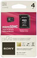Sony Media 4 GB microSDHC Flash Memory Card (SR4A4)