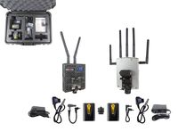Amimon Connex Fusion and CMR Accent Wireless HD Transmitter and Receiver Kit. 3300 Ft Line of Sight Range. Includes TX and RX Accent Mounts, 2 Batteries and 2 Lemo Cables,