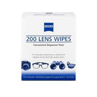 Zeiss Pre-Moistened Lens Cleaning Wipes, 200 Count (Pack of 1)