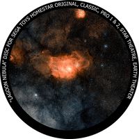 Lagoon Nebula disc for Segatoys Homestar Pro 2, Classic, Original, Earth Theater Home Planetarium