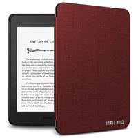 Infiland Kindle Paperwhite 2018 Case Compatible with Amazon Kindle Paperwhite 10th Generation 6 inches 2018 Release(Auto Wake/Sleep), Wine Red