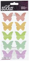 Sticko Label Stickers-Bright Butterfly