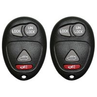 qualitykeylessplus 2 4 Button Car Replacement Remote for FCC ID: L2C0007T Key Fob Free KEYTAG