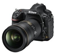 Nikon D850 FX-format Digital SLR Camera Body w/ Nikon AF-S FX NIKKOR 24-70mm f/2.8E ED Vibration Reduction Zoom Lens with Auto Focus