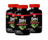 Muscle Mass Gainer for Women - DIM Plus BIOPERINE Complex for Men and Women - dim bioperine Supplement - 3 Bottles 180 Capsules