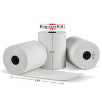 Thermal Paper roll 3 1 8' x 230 POS-X XR500 Thermal Receipt Printer 50 Rolls | Receipt Paper roll 3 1/8 Thermal | BPA Free - RegisterRolls.
