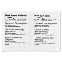 Compucessory LCD/Notebook Computer Screen Cleaning Wipes (CCS24219)