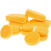 Imagine Studios 12-Pack Synthetic Sponges for Painting, Pottery, Arts and Crafts, Assorted Shapes and Sizes