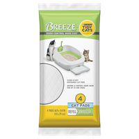 Purina Tidy Cats Cat Pads, BREEZE Refill Pack - (10) 4 ct. Pouches