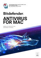 Bitdefender Antivirus for Mac - 1 Device | 1 year Subscription | Mac Activation Code by email