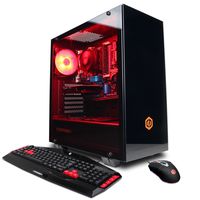 CyberpowerPC Gamer Ultra Gaming PC, AMD FX-6300 3.5GHz, AMD Radeon R7 240 2GB, 8GB DDR3, 1TB HDD, WiFi Ready & Win 10 Home (GUA884, Black)