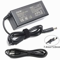DJW 18.5V 3.5A 65W AC Power Adapter Charger for HP Pavilion DV4 DV5 DV6 DV7 G4 G6 G50 G60 G61 G62 G70 G71 G72 391172-001 384019-003 PA-1650-02HC 384019-001 463958-001 463552-001- 12 Months Warranty
