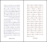 Quiplip Funny Fill-in-The-Blank Miss You and Love Cards, 6-Pack (QL04356PCK)