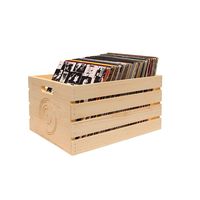 Pine Storage Crate for LP's/Albums