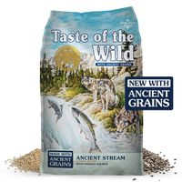 Taste of the Wild Ancient Stream Canine Recipe with Smoked Salmon & Ancient Grains 28lb