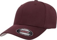 Flexfit Men's Athletic Baseball Fitted Cap, Maroon, S/M
