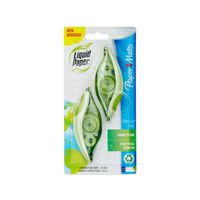 Paper Mate Liquid Paper DryLine Grip Correction Tape, Recycled, 2 Count