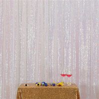 Eternal Beauty Iridescence Sequin Wedding Backdrop Photography Background Party Curtain, 8Ft X 8Ft
