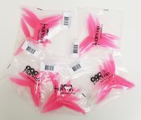 10 pair HQ Durable Prop 5.1X4.6X3 Black (2CW+2CCW/Bag)-Poly Carbonate-POPO (LIGHT PINK)