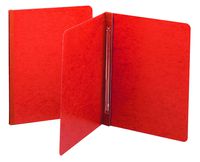 Smead PressGuard Report Cover with Side Fastener, 3" Capacity, Letter Size, Red (81752)