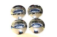 Replacement Set of 4 Ford Chrome Center Wheel HUB CAPS Emblem Cover BB53-1A096-RA