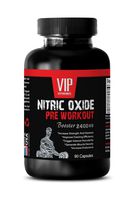 Immune Support Dietary Supplement - Nitric Oxide PRE Workout 2400MG - Fat Burner - Boost Muscle Mass and Strength - Nitric Oxide Blast - 1 Bottle (90 Capsules)