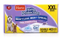 Hartz Home Protection Lavender Scented Odor Eliminating Gel Dog Pads - XXL 40 Count