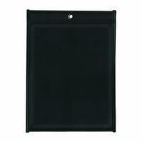 ADVANTUS Job Ticket Holders, 11 x 17 Inches, Clear Cover, Black Back, 25-Count (ANG1577)