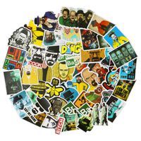 Breaking Bad Sticker Pack of 50 Stickers - Television Play Breaking Bad Stickers for Laptop, Funny Stickers for Laptops, Computers, Hydro Flasks, Water Bottles (Breaking Bad)