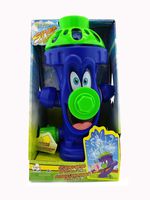 Kids Sprinkler Fire Hydrant, Attach Water Sprinkler for Kids to Garden Hose for Backyard Fun, Splash All Summer Long, Sprays Up to 8 Ft.(Navy)