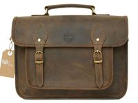 Leftover Studio DSLR Mirrorless SLR Camera Bag Case 13 inch in Rustic Crazy Horse Cow Leather
