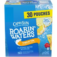 Capri Sun Roarin' Waters Tropical Fruit Juice Drink (6 oz Pouches, 30 Count)