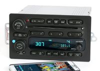 1 Factory Radio AM FM 6 CD Radio w Bluetooth Upgrade Compatible With 2003-05 GMC Chevrolet Truck 15196055