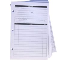 Stylist Binder Insert Cards (100 per Pack, 5.5" X 8.5") for Salon, spa, Hairdresser, Nail Salons