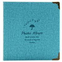 Big Trend 100 Pockets Instax Mini Photo Album Film Book for Fujifilm Instax Mini 9 8 7s 90 70 25 Polaroid 300 Instant Camera 3 Inch Picture Name Card Holder (100 Pockets, Blue)